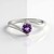 Anello in argento con Quarzo Azur