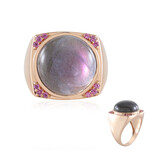 Anello in argento con Labradorite Porpora Maniry (KM by Juwelo)
