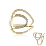 Anillo en oro con Diamante I2 (H) (de Melo Gold)