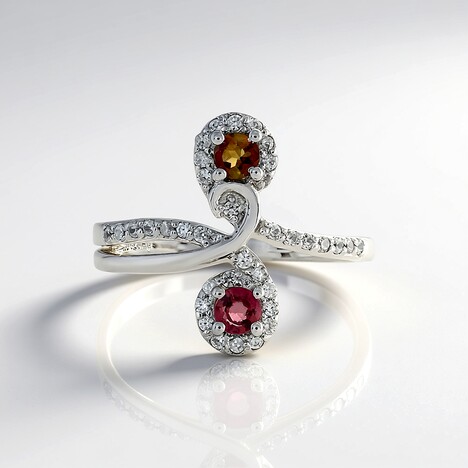 Anello in argento con Tormalina