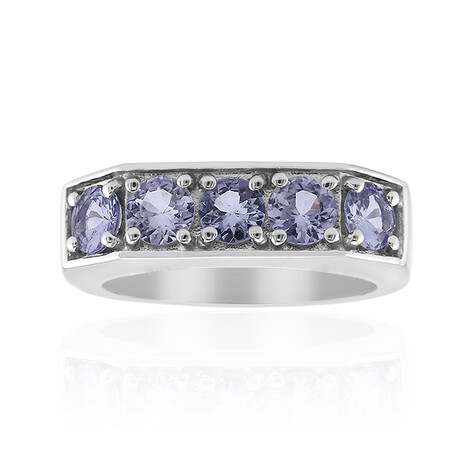 Anello in argento con Tanzanite (non riscaldata)