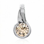 Ciondolo in oro con Diamante Rose de France VS1 di Argyle (Annette)
