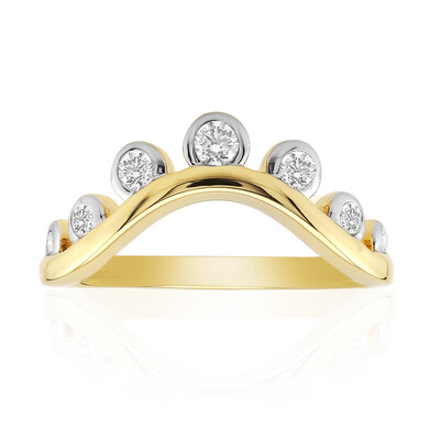 Anello in oro con Diamante SI1 (G) (Annette)