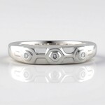 Anello in argento con Diamante I2 (I)