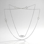 Collana in argento con Zircone