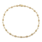 Bracciale in oro con Diamante Cioccolato I2