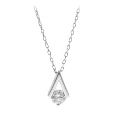 SI1 (H) Brillant-Goldhalskette