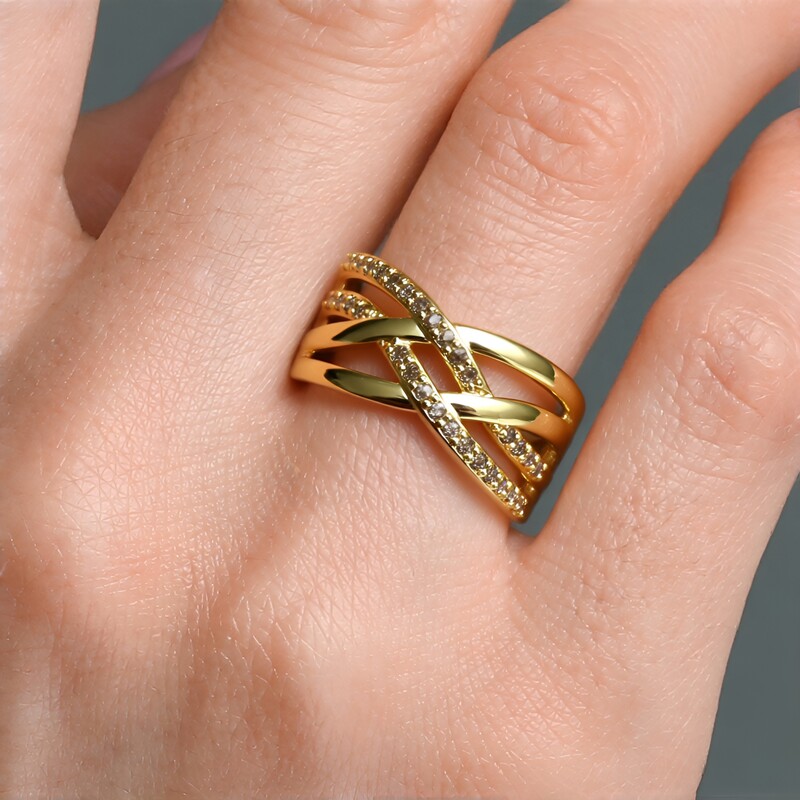 Bague en argent et Diamant chocolat I2