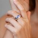 Bague en argent et Tanzanite