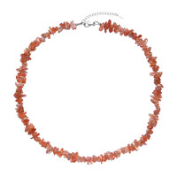 Collier en argent et Pierre du Soleil