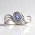 Anello in argento con Tanzanite Lilla (Pallanova)