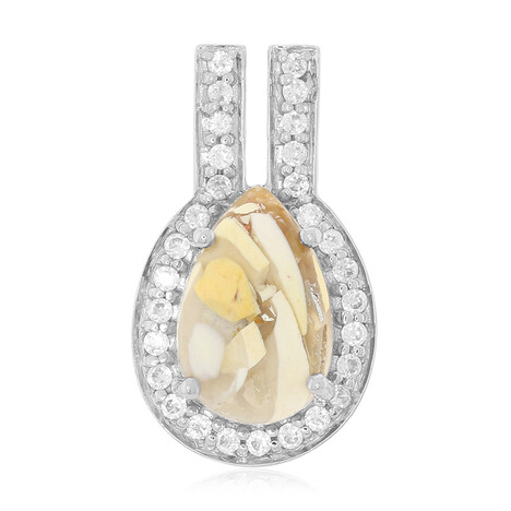 Ciondolo in argento con Mokaite