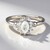 Anello in argento con Zircone