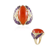 Karneol-Silberring (Adela Silber)