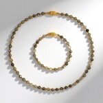 Parure en argent et Labradorite (Riya)