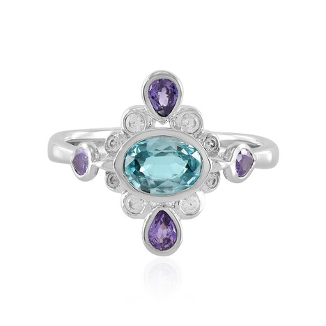 Ratanakiri-Zirkon-Silberring (Adela Silber)