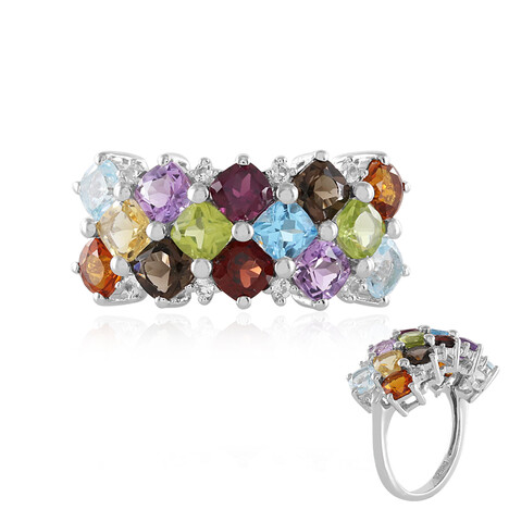 Edelstein-Silberring