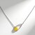 Collana in argento con Ambra