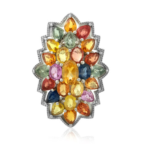 Edelstein-Silberring