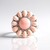 Anello in argento con Opale Rosa (de Melo Essence)