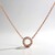 Collar en plata con Diamante rosa de Francia de Argyle VS1 (Annette)