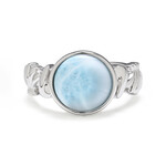 Larimar-Silberring