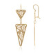 Boucles d'oreilles en argent (Joias do Paraíso)