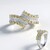Anello in argento con Scapolite