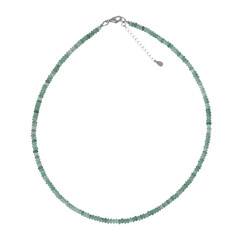 Collana in argento con Avventurina Verde