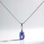 Collana in oro con Tanzanite AAA