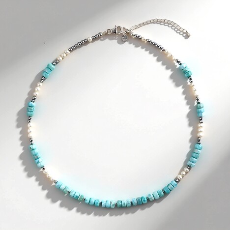Collana in argento con Larimar