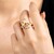Anillo en plata con Tanzanita