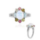 Anello in argento con Opale di Welo