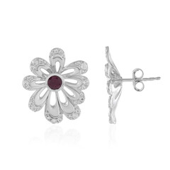 Orecchini in argento con Rodolite (de Melo Essence)