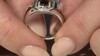 Zilveren ring met een rookkwarts