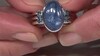 Zilveren ring met een kyaniet (KM by Juwelo)