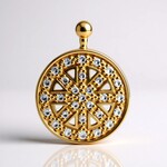 Accessorio in argento con Diamante SI1 (G) (Annette)