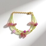 Bracciale in argento con Rubino Mozambico (Riya)