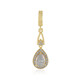 Ciondolo in argento con Labradorite rosa Maniry