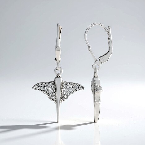 Orecchini in argento con Zircone