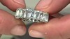 Zilveren ring met hemel-blauwe topaasstenen