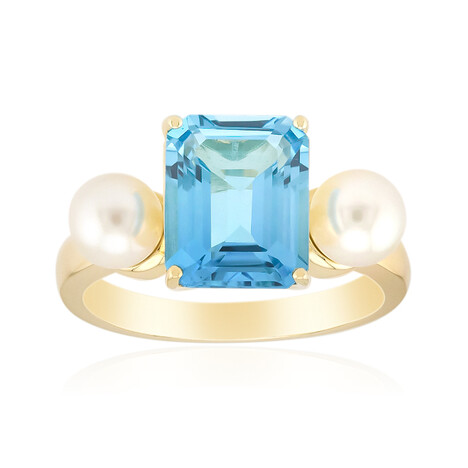9K Marambaia Topaz Gold Ring (Michelle Albala)