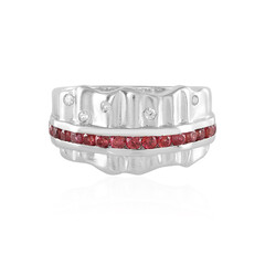 Tansania-Rubin-Silberring (de Melo)