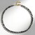 Collier en argent et Jaspe à Bandes Argentées