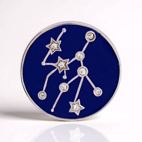 Ciondolo in argento con Zircone (MONOSONO COLLECTION)