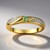 Anello in oro con Demantoide del Madagascar (John Ferry)