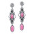 Orecchini in argento con Rodonite (Desert Chic)