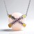 Collana in argento con Quarzo Rosa (Gems en Vogue)
