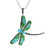Collana in argento con Apatite Neon (Dallas Prince Designs)