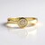 Bague en or et Diamant champagne I2 (de Melo Gold)